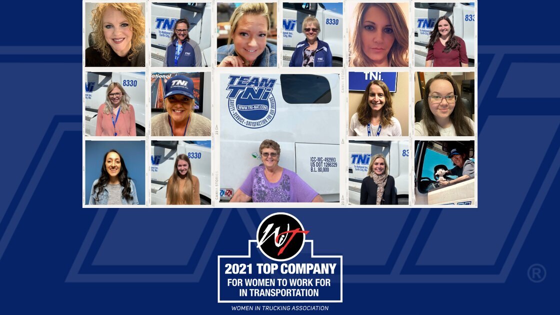TNI 2021 Women in Trucking Banner